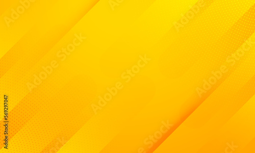 abstract modern yellow background with stripes and halftone