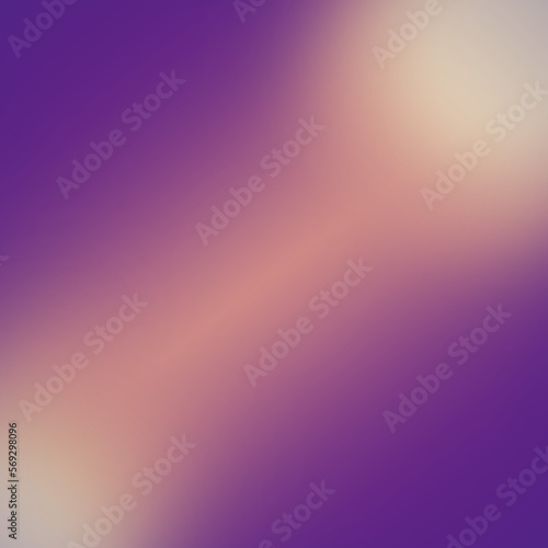 Quadro su tela Degradado violeta y amarillo con brillo