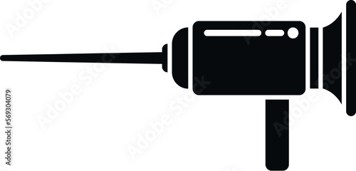 Gastroscopy icon simple vector. Medical endoscope. Medicine surgery