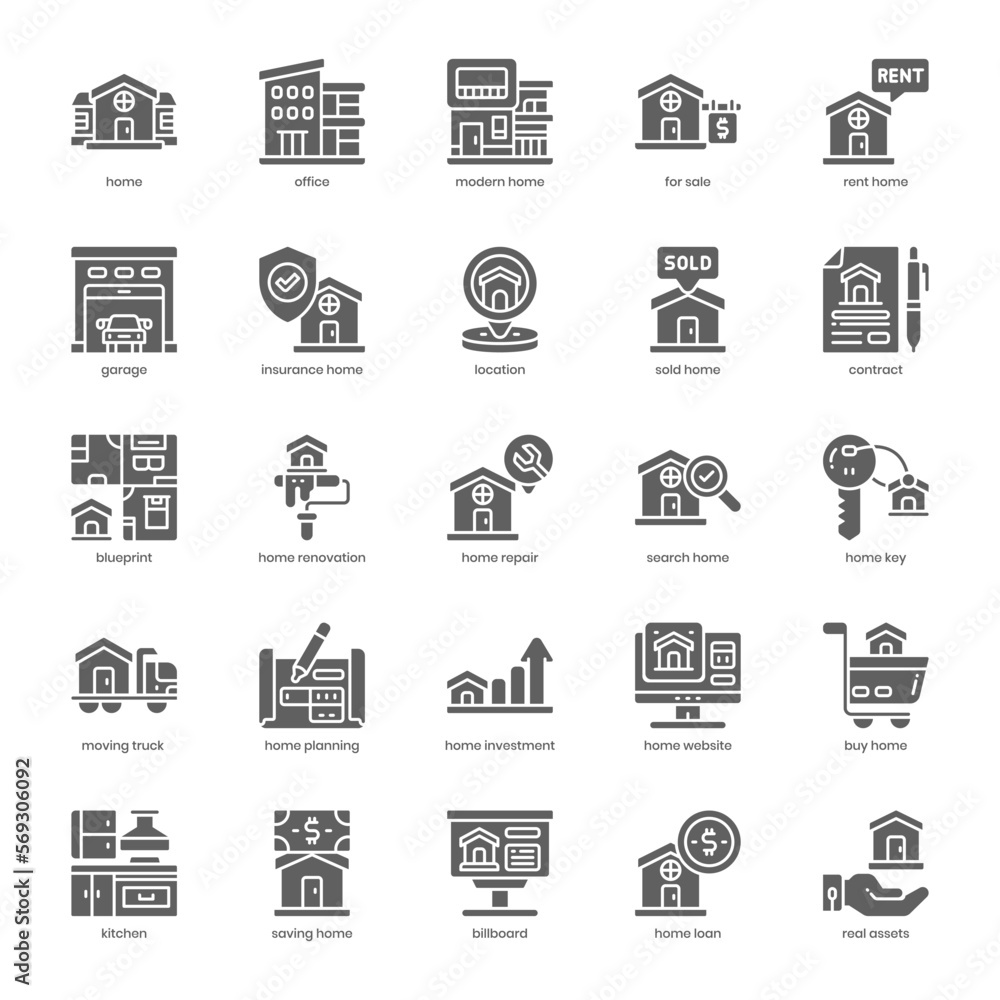 Real Assets icon pack for your website design, logo, app, and user interface. Real Assets icon glyph design. Vector graphics illustration and editable stroke. Real Assets icon pack for your website design, logo, app, and user interface. Real Assets icon glyph design. Vector graphics illustration and editable stroke.