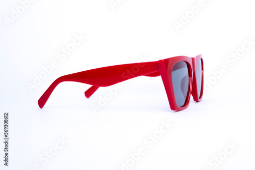 Óculos de Sol vermelho