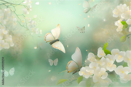 Aesthetic luminous spring b...