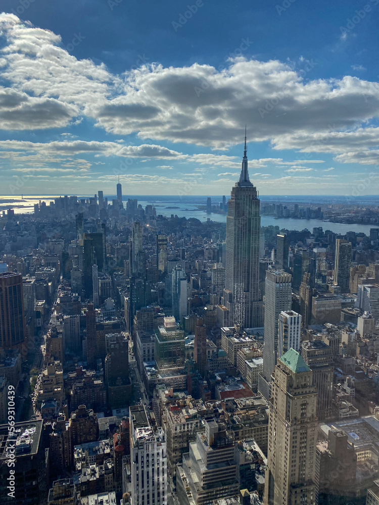 Naklejka premium New york city in den usa