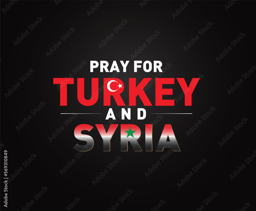 pray for Turkey and Syria vector illsutration design. earthquake hit two countries. pray for Turkey and Syria vector illsutration design. earthquake hit two countries.