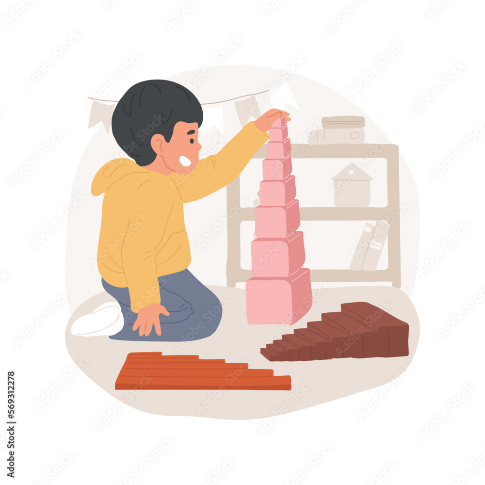 Understanding width and length isolated cartoon vector illustration ...