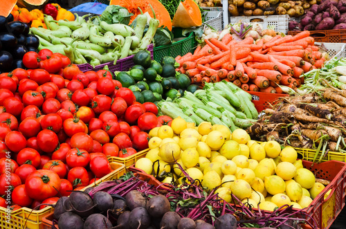 MOROCCO Local Vegetable Market