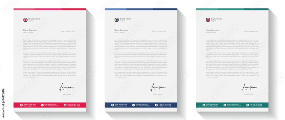 Modern Creative & Clean business style letterhead bundle of your corporate project design. letterhead flyer corporate official minimal creative abstract professional informative newsletter magazine. Modern Creative & Clean business style letterhead bundle of your corporate project design. letterhead flyer corporate official minimal creative abstract professional informative newsletter magazine.