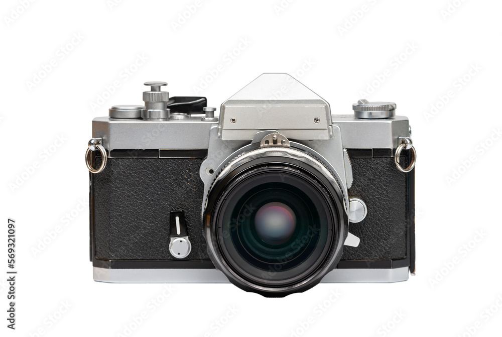 Antique 35mm Single Lens Reflex Camera Front