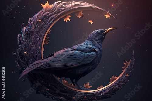 Spirit animal - Blackbird, Generative AI