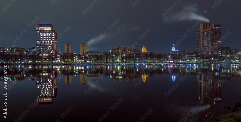 Fototapeta premium Boston at night