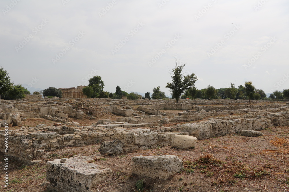 Ruins of Paestum, Campania Italy