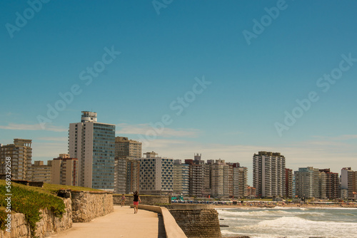 Miramar city, summer destination in the sea coast of Buenos Aires province © AndyArgGonzalez