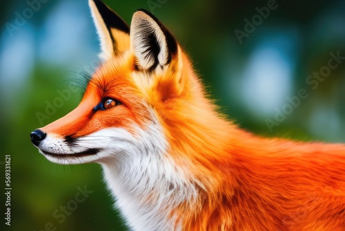 High-Resolution Image of a Fox in its Natural Habitat, Perfect for Adding a Majestic and Wild Element to any Design Project