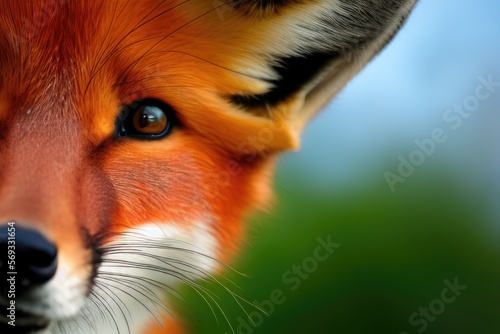 High-Resolution Image of a Fox in its Natural Habitat, Perfect for Adding a Majestic and Wild Element to any Design Project