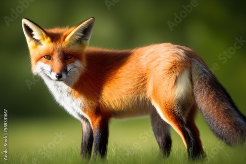 High-Resolution Image of a Fox in its Natural Habitat, Perfect for Adding a Majestic and Wild Element to any Design Project