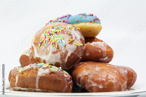 Pączki with doughnuts