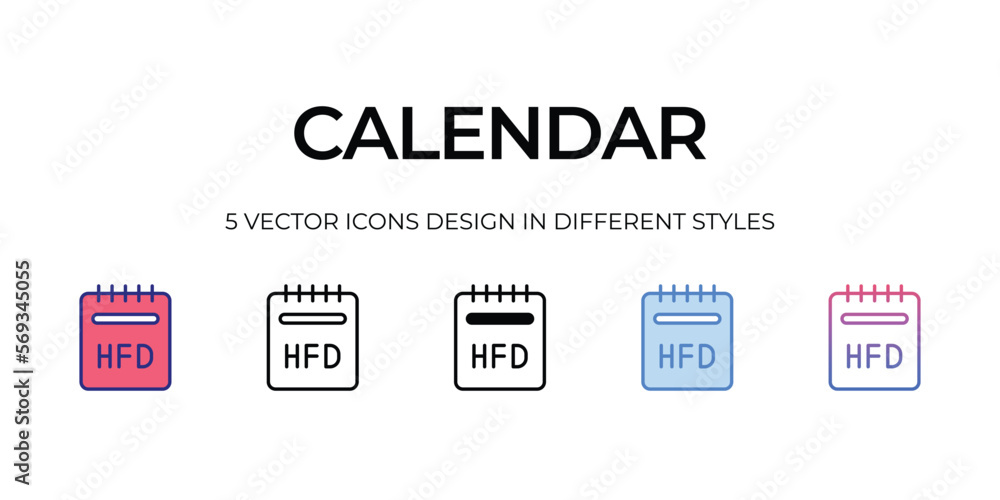 calendar Icons Set vector Illustration. calendar Icons Set vector Illustration.
