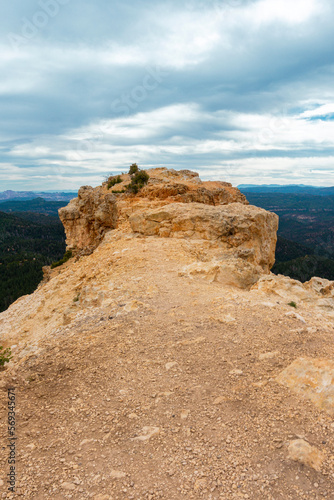 Strawberry Point Ridge in Dixie National Forest  Utah