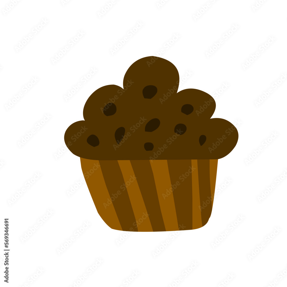 Muffin Cupcake Vector Illustration Muffin Cupcake Vector Illustration