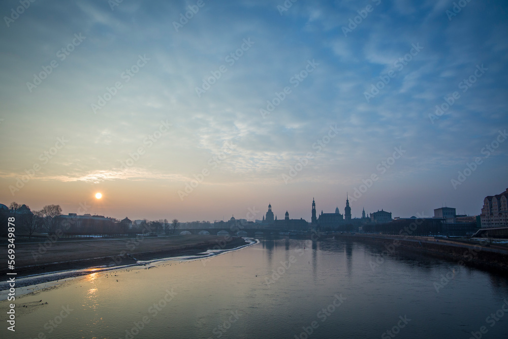 Morning in Dresden