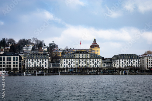 view of the town lucern, Switzerland