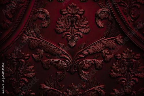 background with royal pattern © Jelena