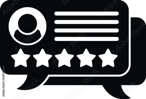Brand ambassador chat icon simple vector. Social media. Pr marketing