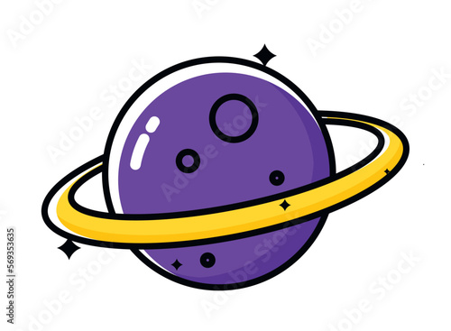 space outer saturn planet