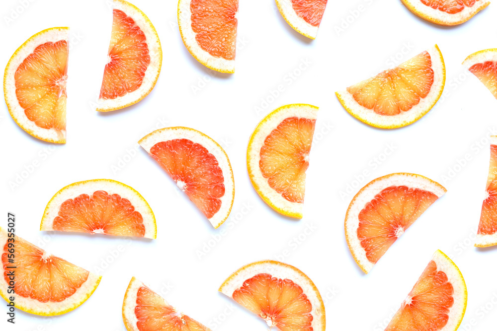 High vitamin C. Juicy grapefruit slices