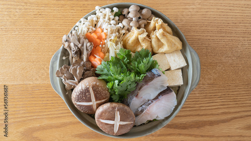 日本の鍋料理　イメージ photo