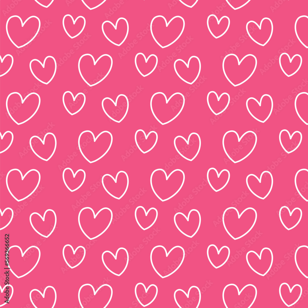 Arrière-plan valentines jour avec motif de coeur Arrière-plan valentines jour avec motif de coeur
