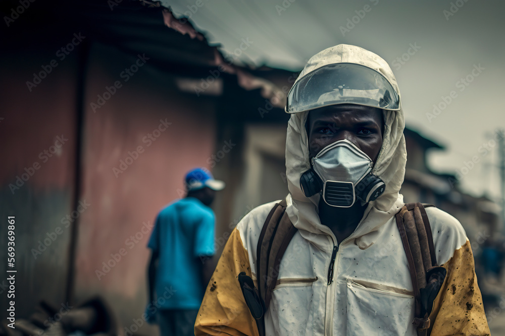 ebola response epidemic disease in Africa, ebola and corona virus context, ai generated ebola response epidemic disease in Africa, ebola and corona virus context, ai generated