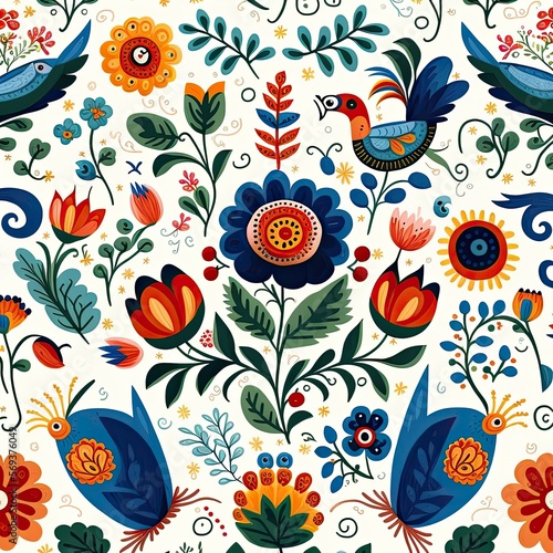Ornamental pattern Background