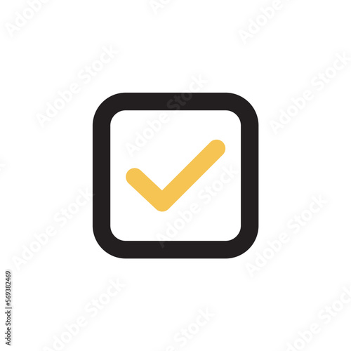 レ点　確認　ミニアイコン　カラー