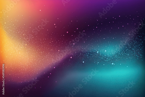 Digital Dreamscape  An Abstract Colorful Background Image. Vibrant Vitality. Electric Energy.