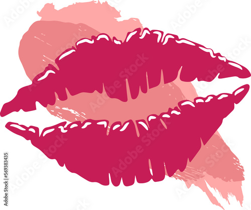 lipstick png graphic clipart design