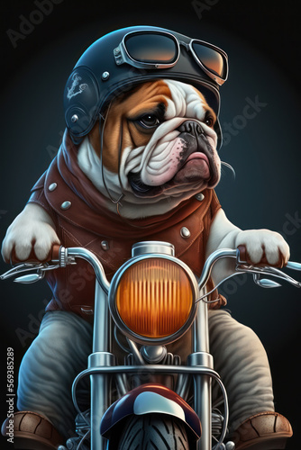Bulldog motorcycle store helmet