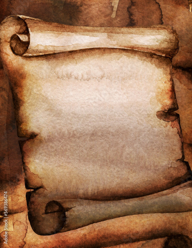 old scroll paper