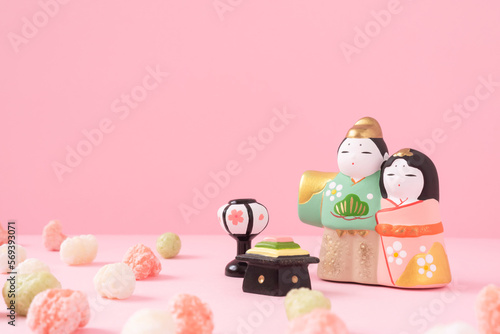 Hinamatsuri(Doll’s Festival), Japanese event in March. ひな祭り。3月の日本の行事。 photo