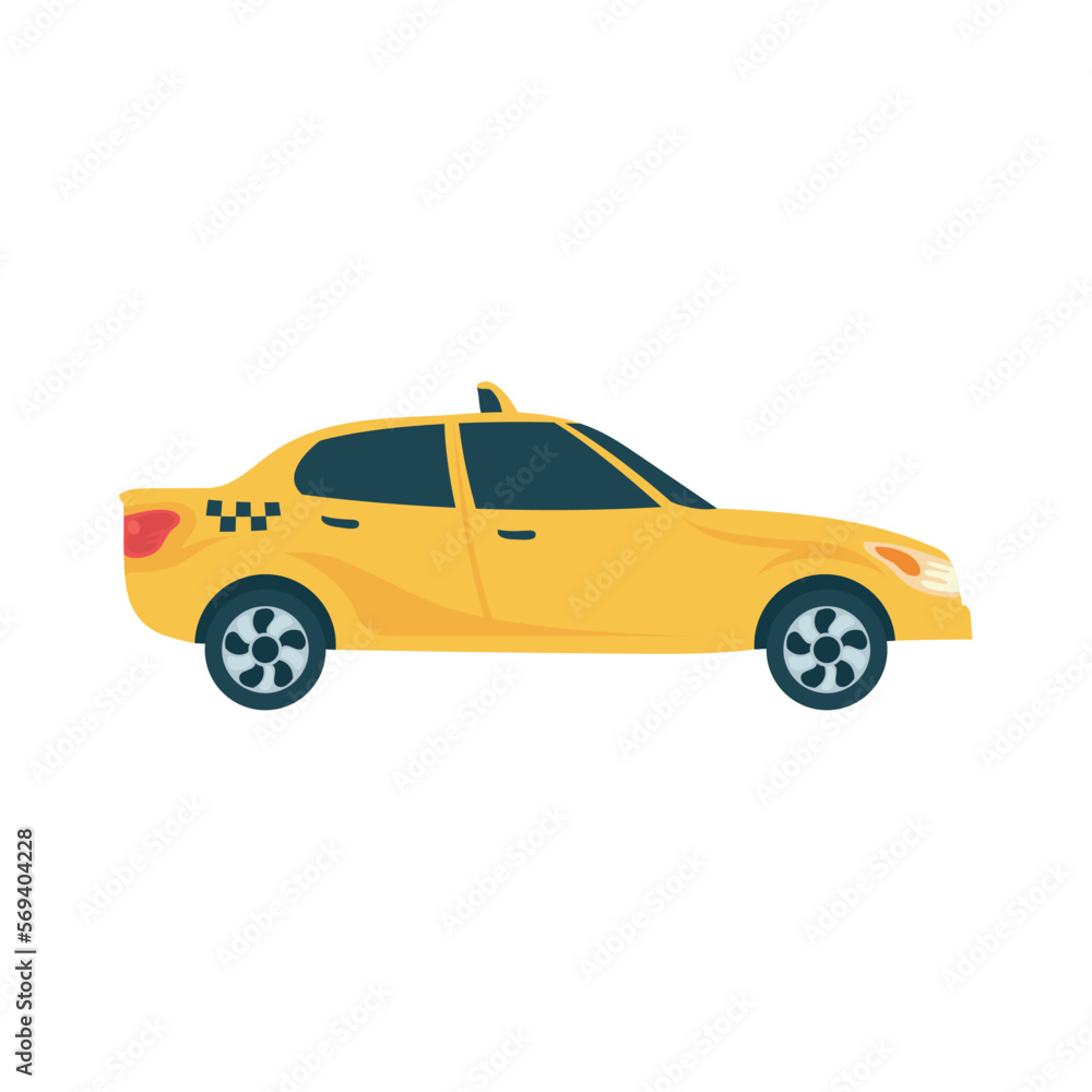 yellow taxi design