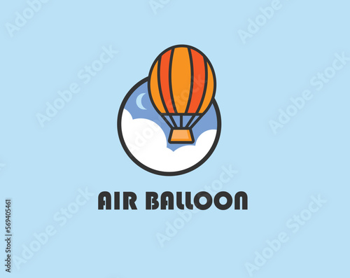air balloon logo