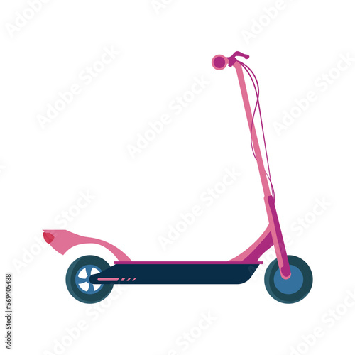 pink scooter design