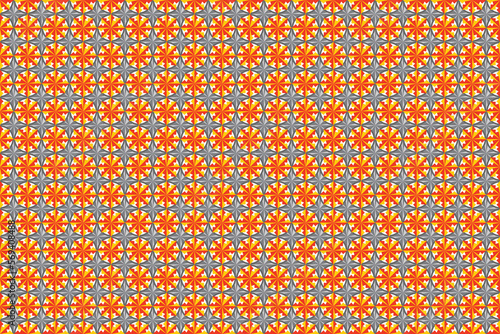 Seamless Vector Pattern. Background Texture in Geometric Ornamental Style.