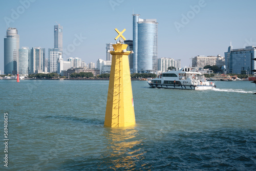 light house in the sea