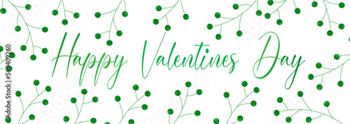 February 14 Valentine's day special poster illustration image 