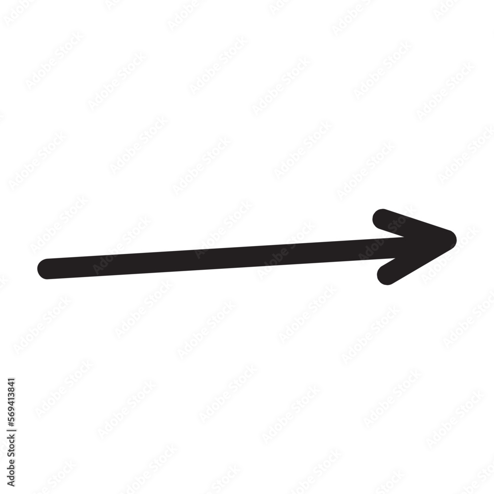 Arrow Line Doodle Arrow Line Doodle