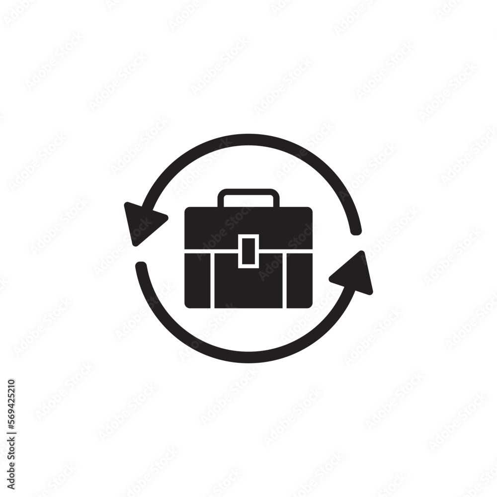 business case icon , businessman icon business case icon , businessman icon