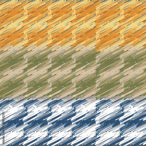 Textile vector pattern with beach colors. Print this on rugs, towels, bags, board shorts, blankets, etc!