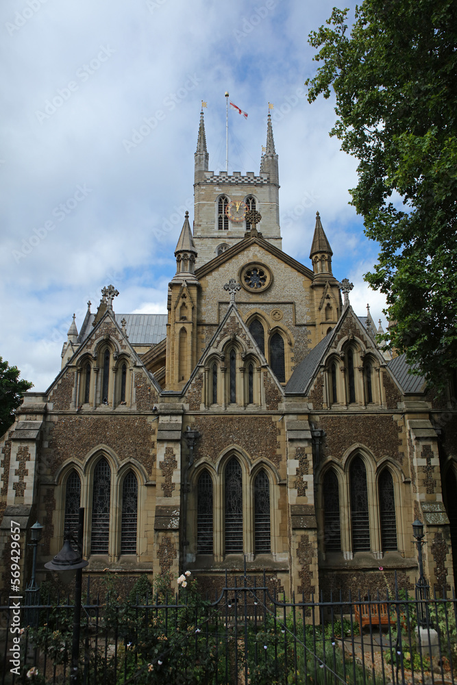 Southwark Cathedral or The Cathedral and Collegiate Church of St Saviour and St Mary Overie, London, England, United Kingdom