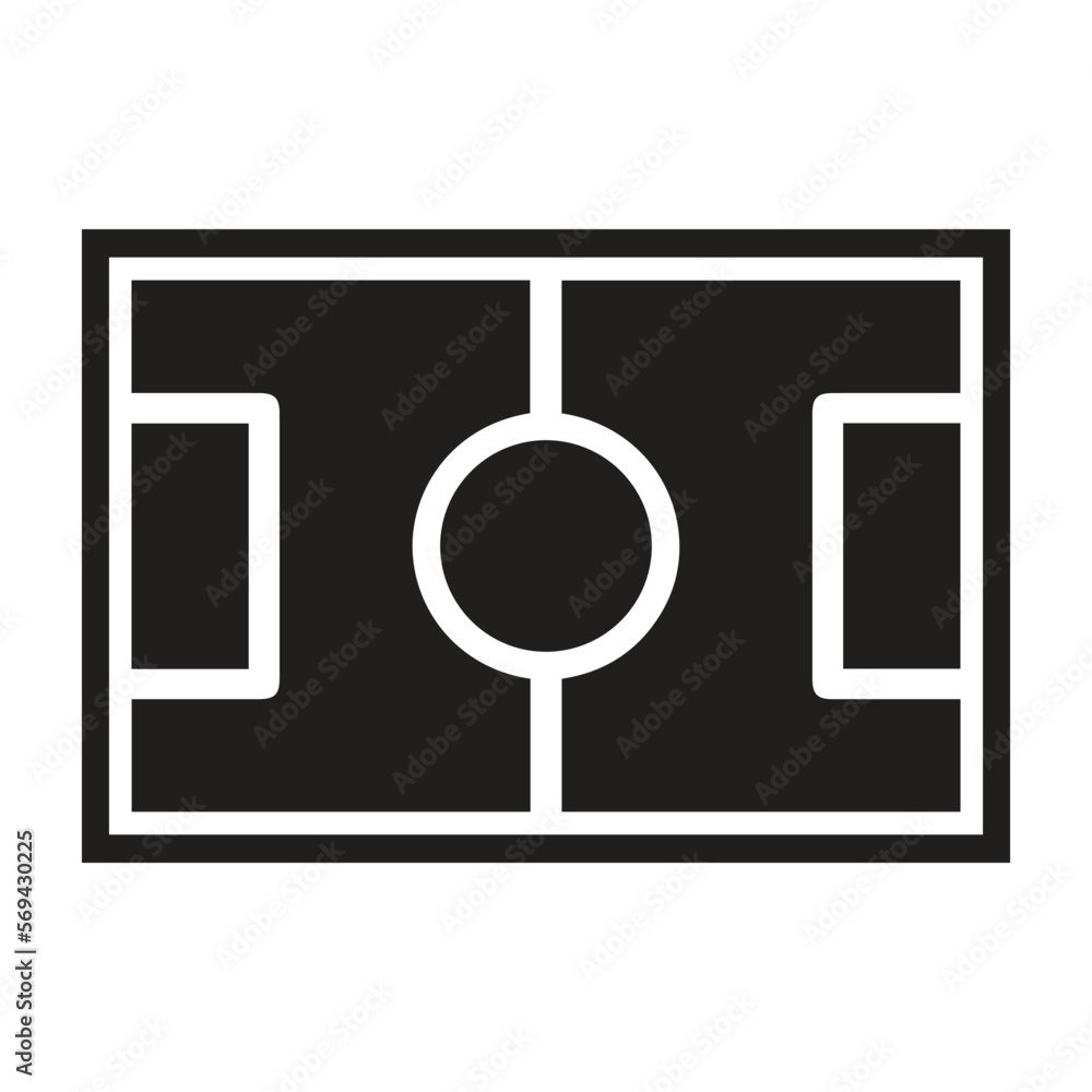 Football playground icon Football playground icon